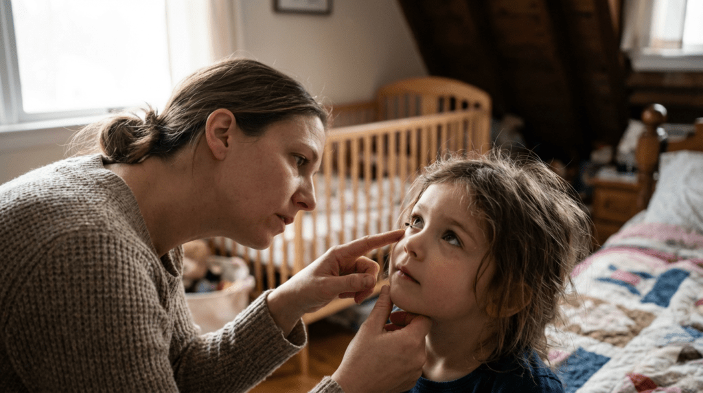 Woman Finds Tick in Daughter’s Eyelashes: A Shocking Moment That Turned Into a Wake-Up Call for Parents Everywhere woman finds tick in daughter's eyelashes