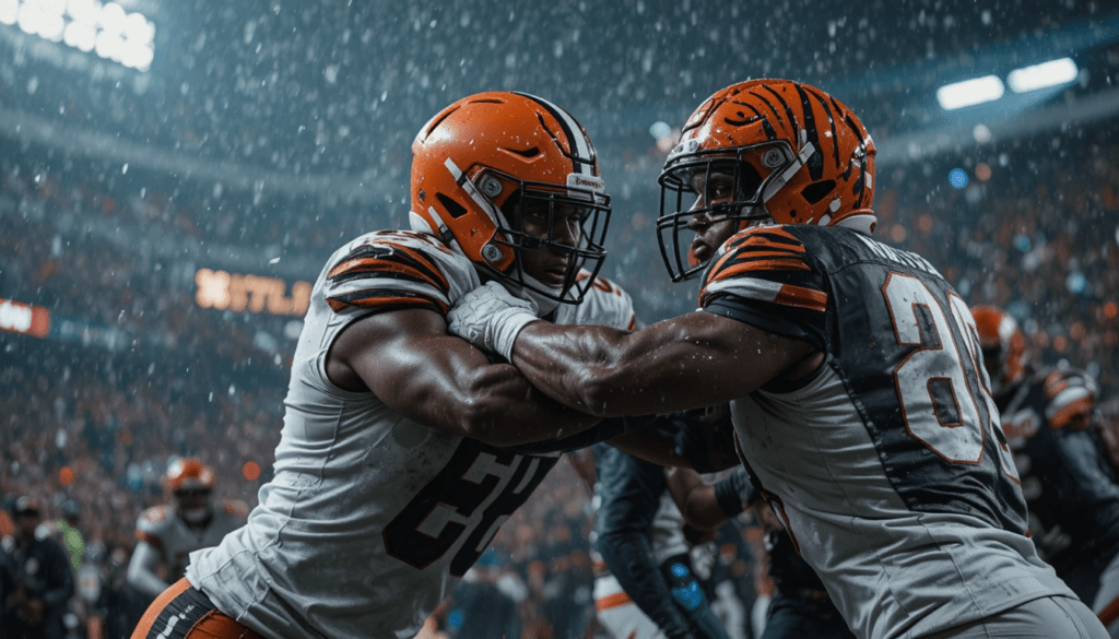 bengals vs cleveland browns match player stats